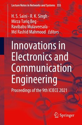 Innovations in Electronics and Communication Engineering