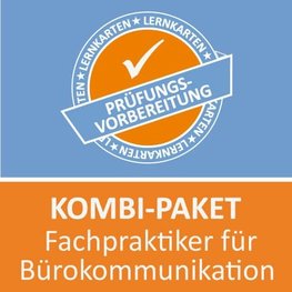 AzubiShop24.de Kombi-Paket Fachpraktiker für Bürokommunikation Lernkarten