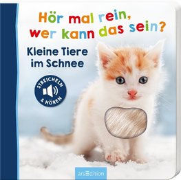 Hör mal rein, wer kann das sein? - Kleine Tiere im Schnee