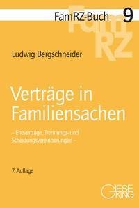 Verträge in Familiensachen