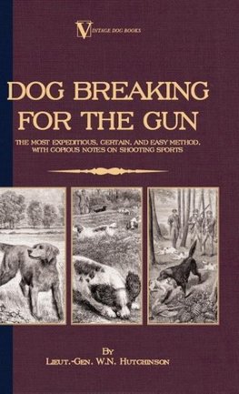 Dog Breaking For The Gun