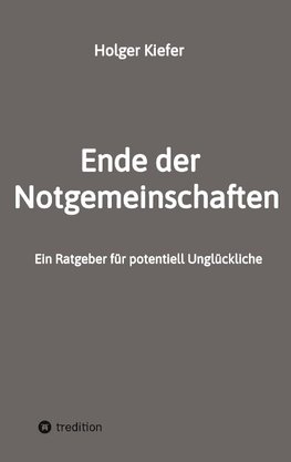 Ende der Notgemeinschaften