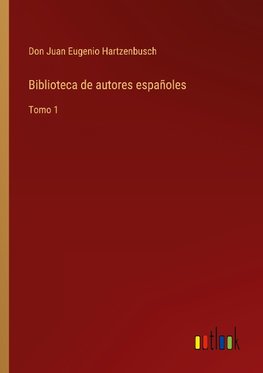 Biblioteca de autores españoles