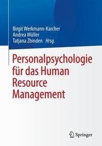 Personalpsychologie für das Human Ressource Management