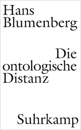 Die ontologische Distanz