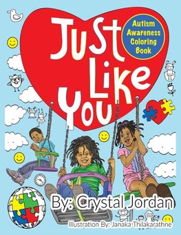 Just Like You Autism Awareness Coloring Book