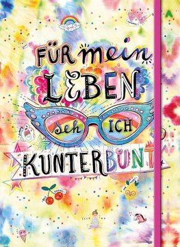 Für mein Leben seh ich kunterbunt (Notizbuch No. 2 Emma Flint)