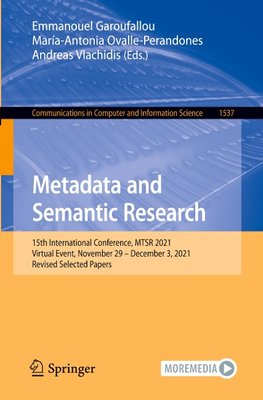 Metadata and Semantic Research