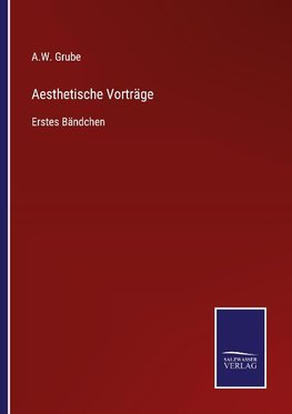 Aesthetische Vorträge