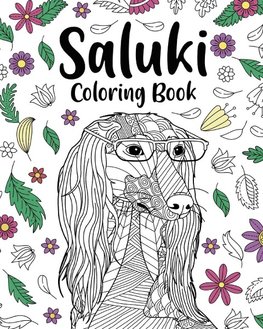 Saluki Coloring Book