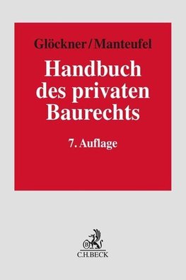 Handbuch des privaten Baurechts