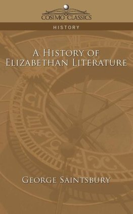 A History of Elizabethan Literature