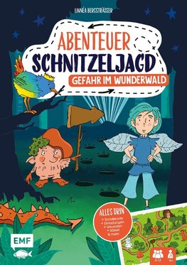 Set: Abenteuer Schnitzeljagd - Gefahr im Wunderwald