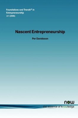 Nascent Entrepreneurship