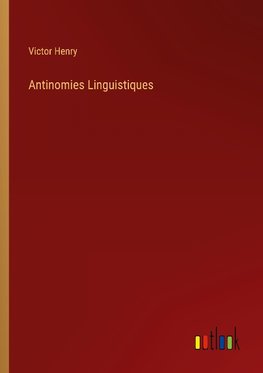 Antinomies Linguistiques