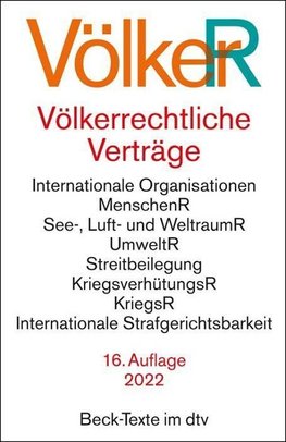 Völkerrechtliche Verträge