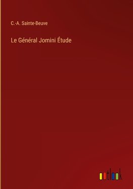 Le Général Jomini Étude