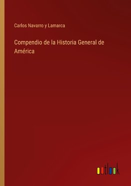 Compendio de la Historia General de América