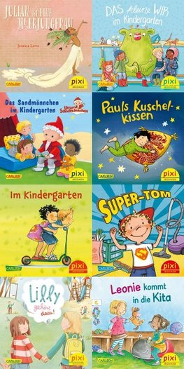 Pixi-8er-Set 286: Pixis bunter Kindergarten (8x1 Exemplar)