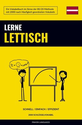 Lerne Lettisch - Schnell / Einfach / Effizient