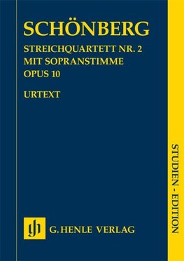 Schönberg, Arnold - String Quartet no. 2 op. 10 with Soprano part