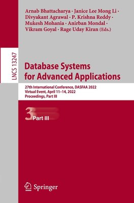 Database Systems for Advanced Applications