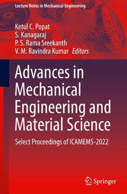 Advances in Mechanical Engineering and Material Science