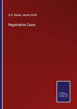 Registration Cases