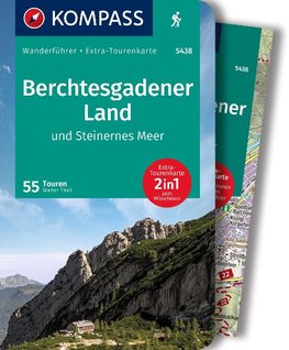 KOMPASS Wanderführer 5438 Berchtesgadener Land und Steinernes Meer, 55 Touren