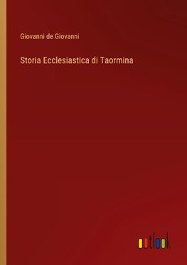 Storia Ecclesiastica di Taormina