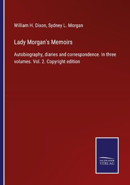 Lady Morgan's Memoirs