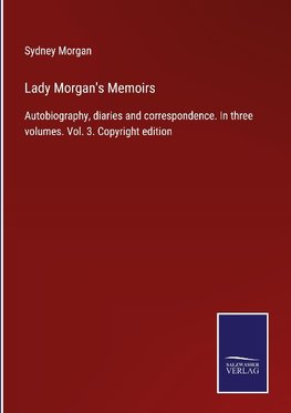 Lady Morgan's Memoirs