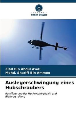 Auslegerschwingung eines Hubschraubers