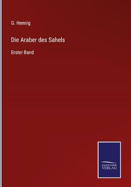 Die Araber des Sahels