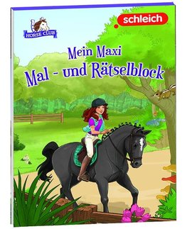 SCHLEICH® Horse Club(TM) - Mein Maxi - Mal- und Rätselspaß