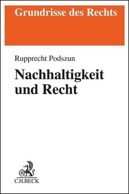 Nachhaltigkeit und Recht