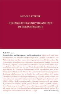 Gegenwärtiges und Vergangenes im Menschengeiste