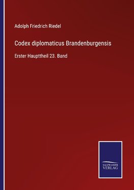 Codex diplomaticus Brandenburgensis