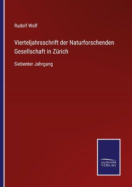 Vierteljahrsschrift der Naturforschenden Gesellschaft in Zürich