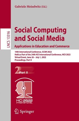 Social Computing and Social Media: Applications in Education and Commerce