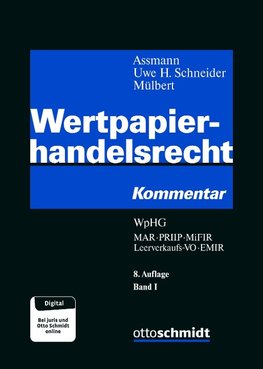 Wertpapierhandelsrecht. 2 Bände