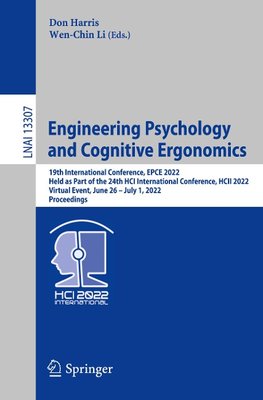 Engineering Psychology and Cognitive Ergonomics