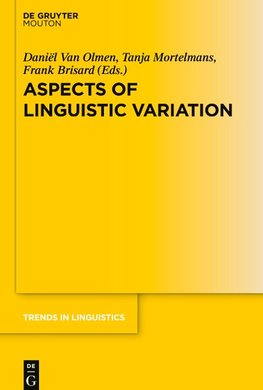 Aspects of Linguistic Variation