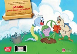 Bakabu und die kranke Glockenblume. Kamishibai Bildkartenset