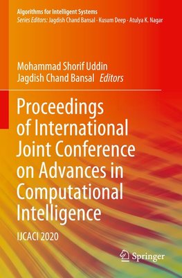 Proceedings of International Joint Conference on Advances in Computational Intelligence