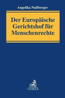 Der Europäische Gerichtshof für Menschenrechte