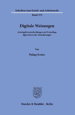 Digitale Weisungen.