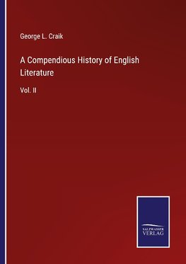 A Compendious History of English Literature