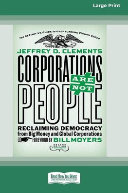 Corporations Are Not People