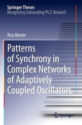 Patterns of Synchrony in Complex Networks of Adaptively Coupled Oscillators